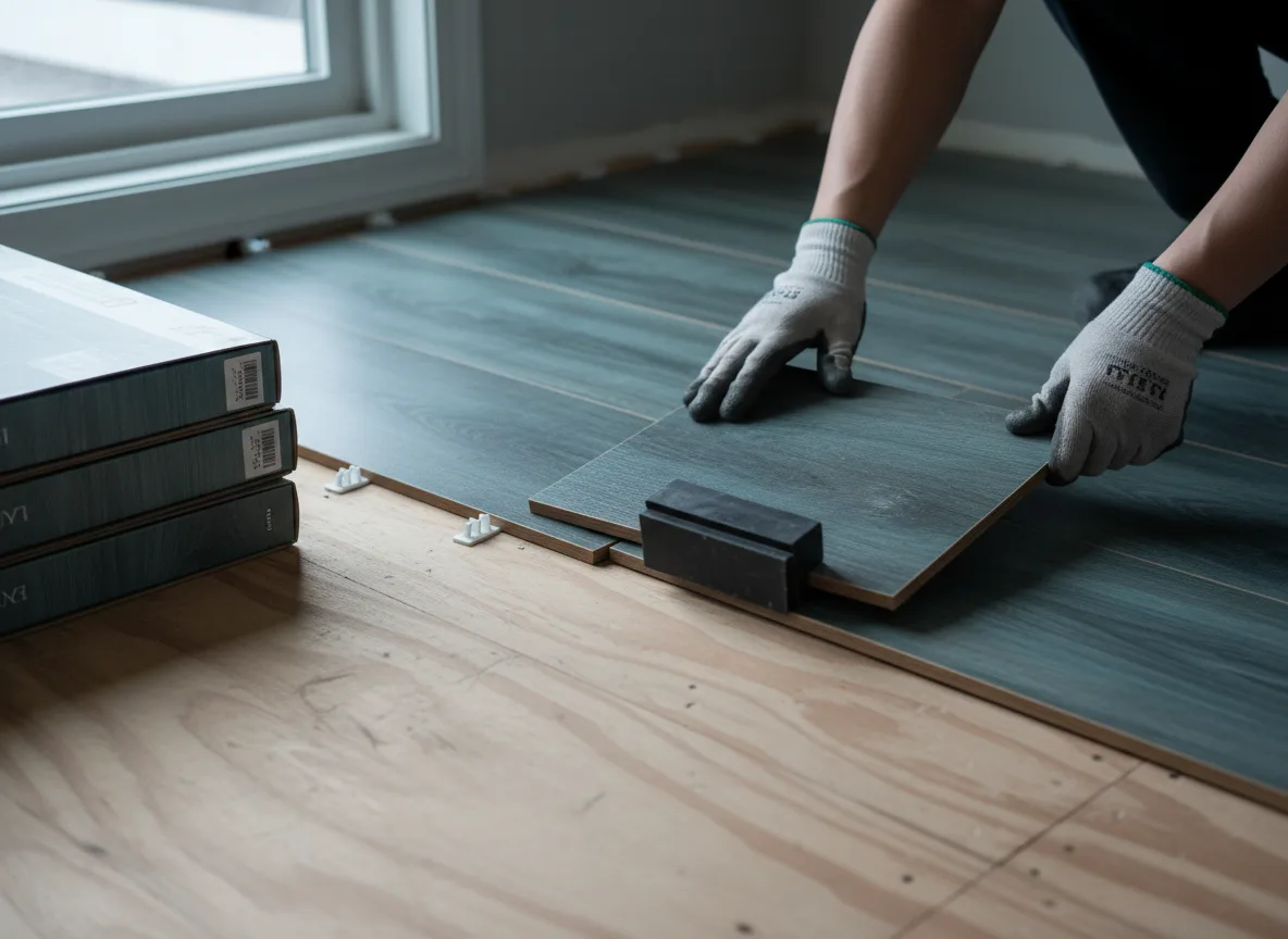 Luxury Vinyl Plank Installation company in Fellows, CA
